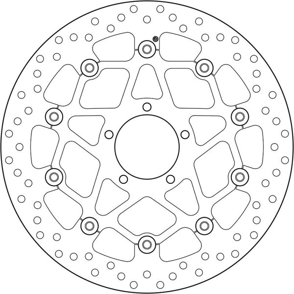 BREMBO Ducati Scrambler Schwimmende Bremsscheibe - 78B408B2