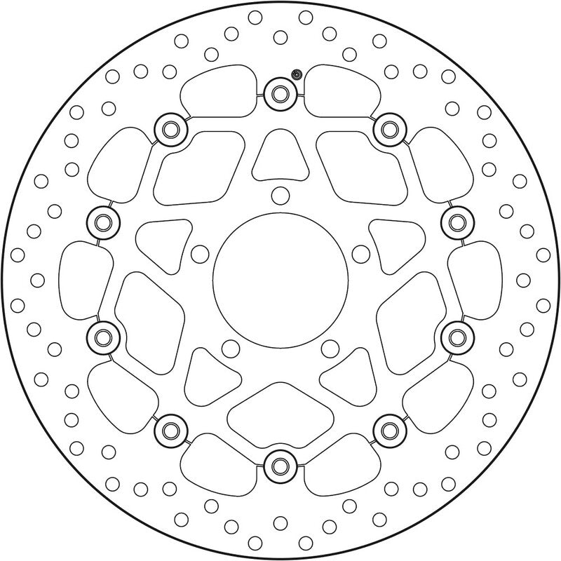 BREMBO Oro Semi-Floating Brake Disc - 78B408B5
