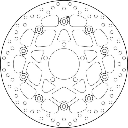 BREMBO Oro Semi-Floating Brake Disc - 78B408B5