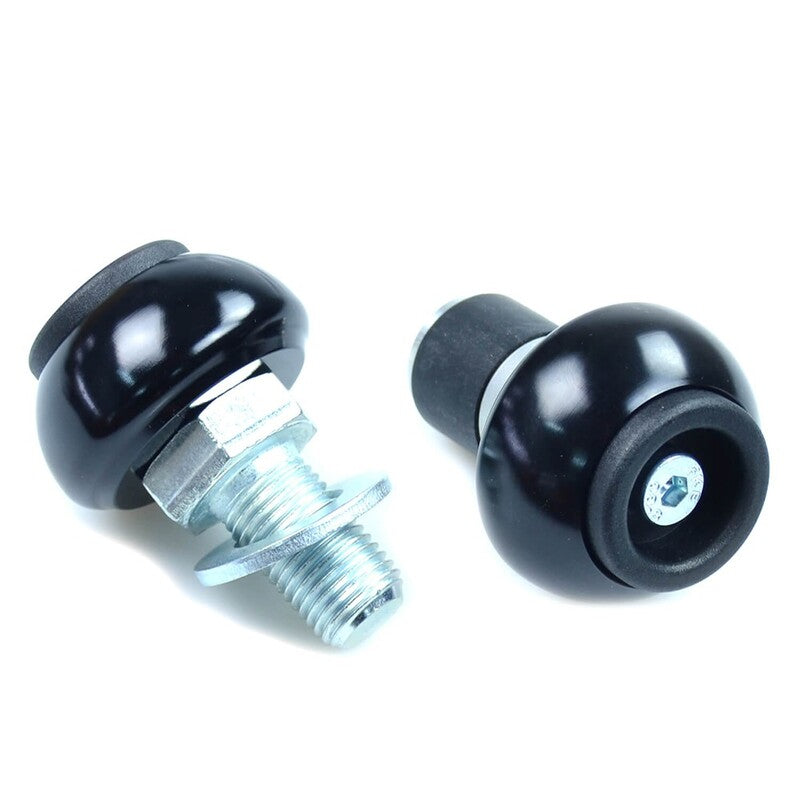 FRONT CRASH BALL FITTING KIT FOR BUELL XB9 AND XB12 2002-05 BLACK