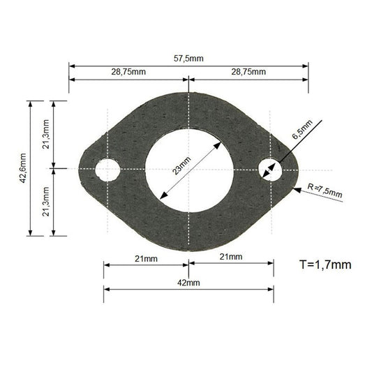 Yasuni replacement muffler seal for all models