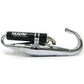 YASUNI Z series Full Exhaust System - Black Aluminium - 1056914