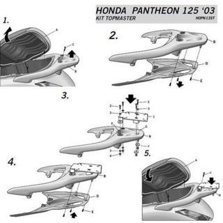 SHAD Top Master Fitting Honda - 1062795