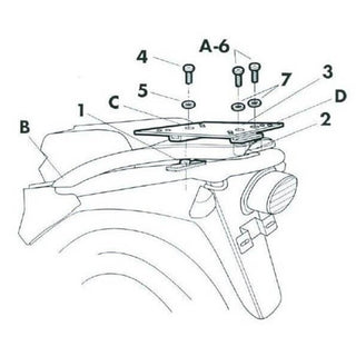 SHAD Top Master Fitting Suzuki - 1062804