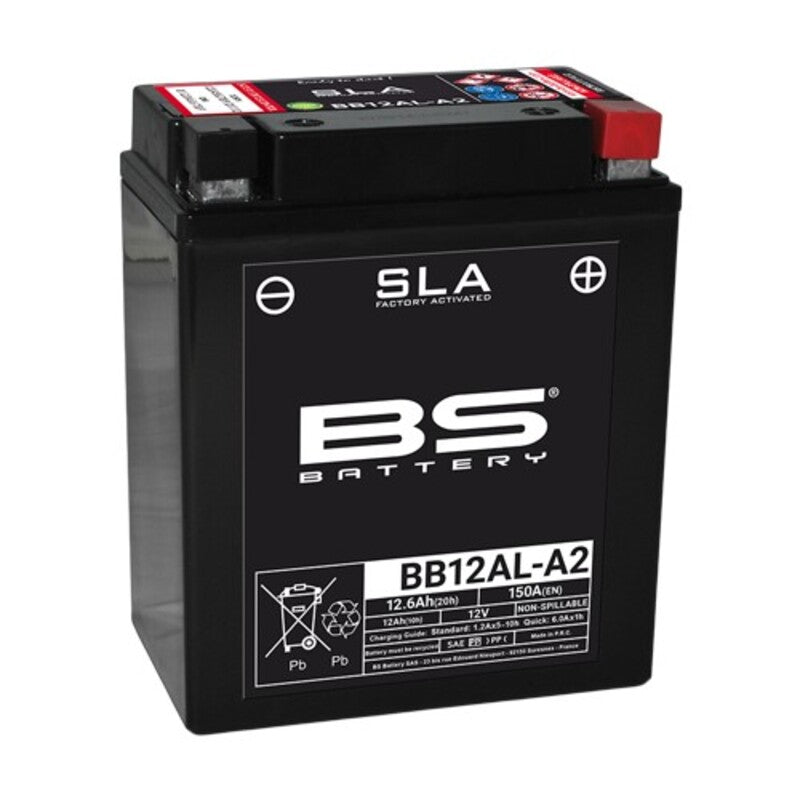 BS BATTERY SLA Battery Maintenance Free Factory Activated - BB12AL-A2