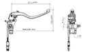 BREMBO Hauptbremszylinder Ø16x21mm Titan 