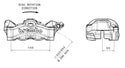 BREMBO Stylema Front Left Brake Caliper Natural - 1090764