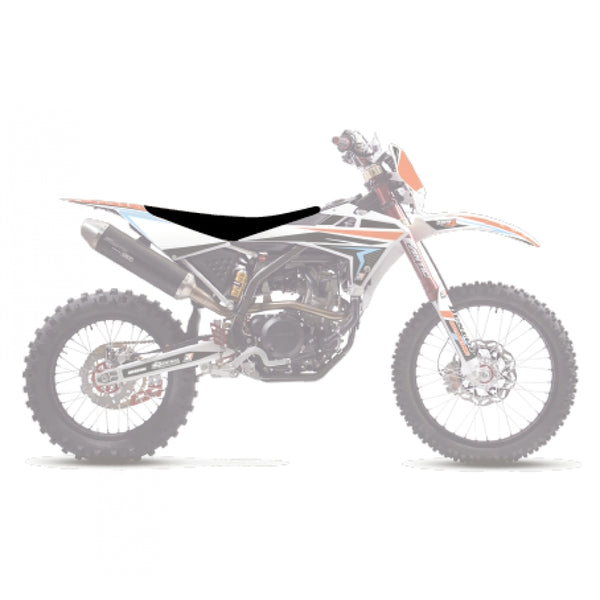BLACKBIRD Pyramid Sitzbezug Schwarz Fantic Motard 50