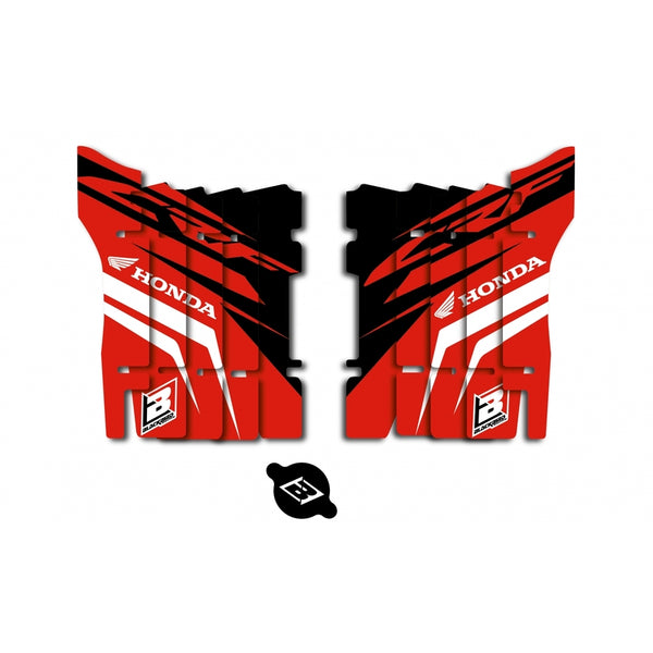 BLACKBIRD Dream Graphic 4 Radiator Louvers Graphic Kit Honda CRF 250 - 1091316