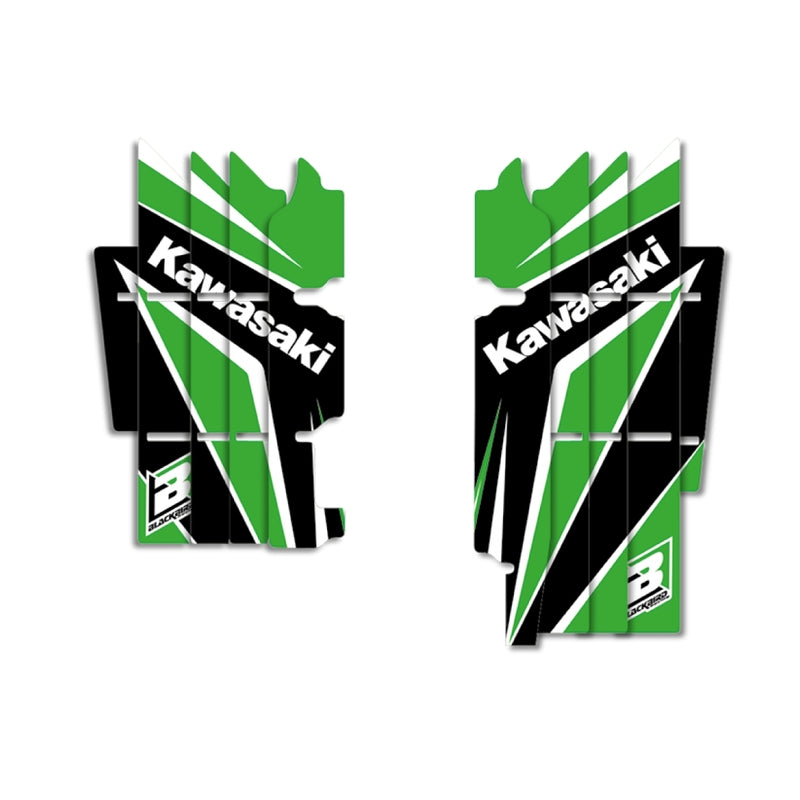 BLACKBIRD Dream Graphic 4 Radiator Louvers Graphic Kit Kawasaki KXF - 1091337