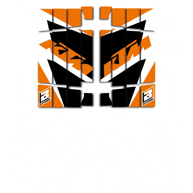 BLACKBIRD Dream Graphic 4 Radiator Louvers Graphic Kit KTM - 1091343