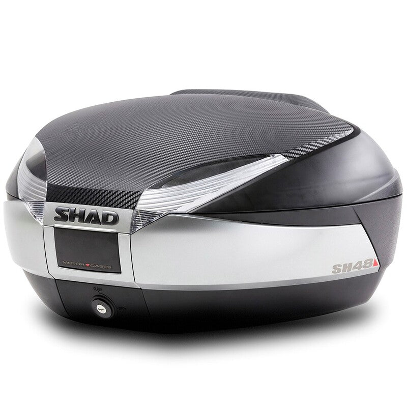 SHAD SH48 Top Case - Black/Titanium