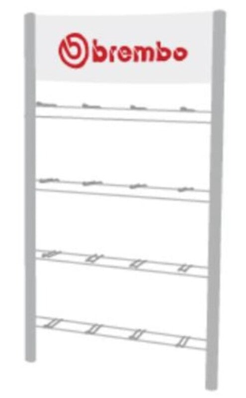 BREMBO Wall Display Rack