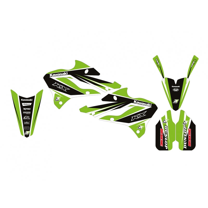 BLACKBIRD Dream 4 Complete Graphic Kit - Kawasaki KX85