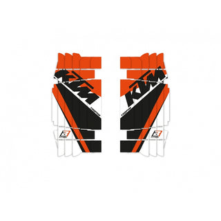 BLACKBIRD Replica Trophy 21 Radiator Louvers Graphic Kit - KTM SX/SX-F