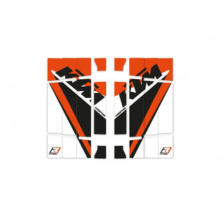 BLACKBIRD Replica Trophy 21 Radiator Louvers Graphic Kit - KTM EXC - 1110358