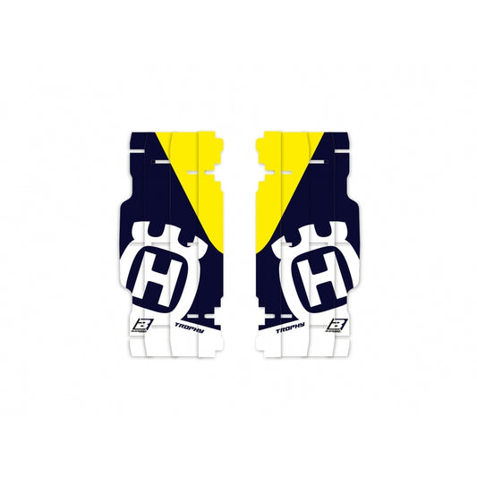 BLACKBIRD Replica Trophy 21 Radiator Louvers Graphic Kit - Husqvarna TE/FE - 1110359