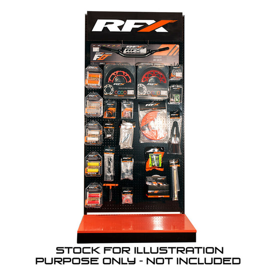 RFX Metal Display 100x50x220cm Black