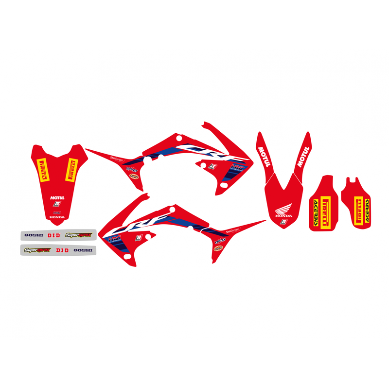 BLACKBIRD Replica Team HRC 22 Stickers Kit - Honda CRF250/450