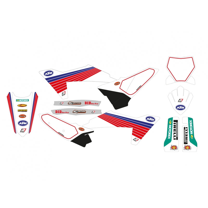 BLACKBIRD Retro Complete Graphic Kit - KTM SX/SX-F