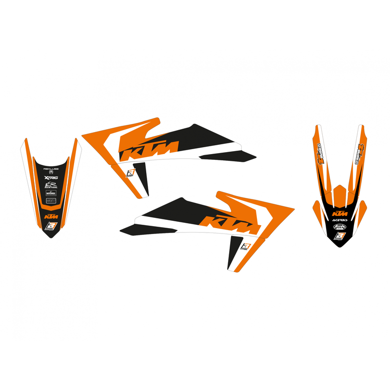 BLACKBIRD Dream Graphic 4 Complete Graphic Kit - KTM SX/SX-F