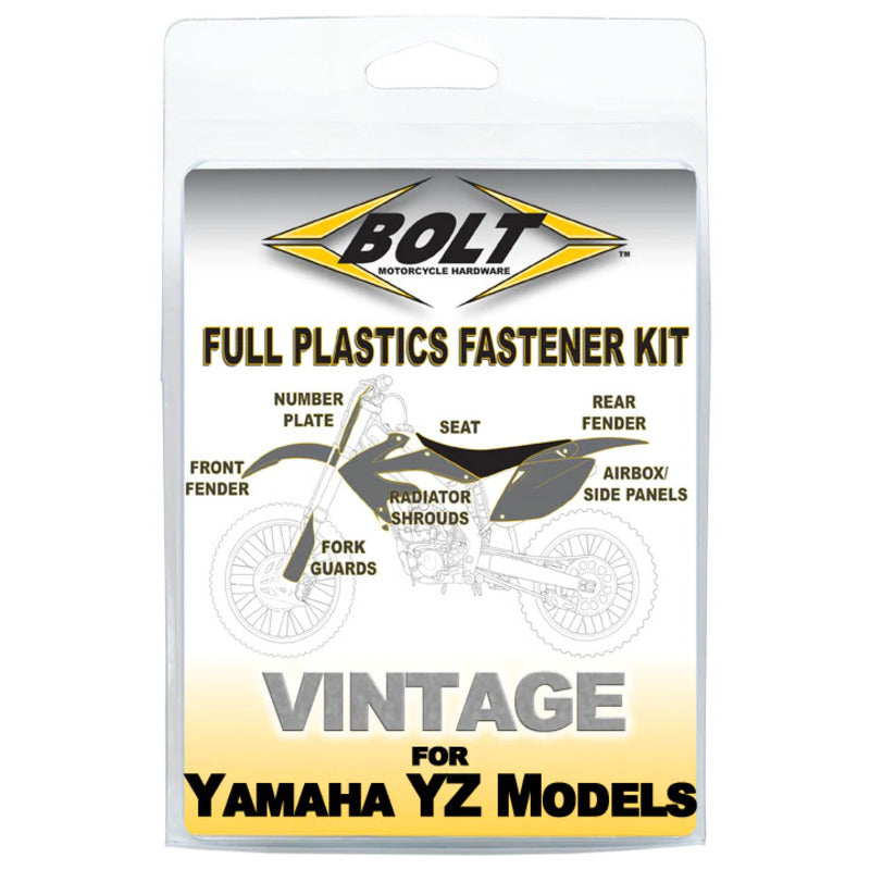 BOLT Full Plastics Fastener Kit - YAMAHA - 1120266