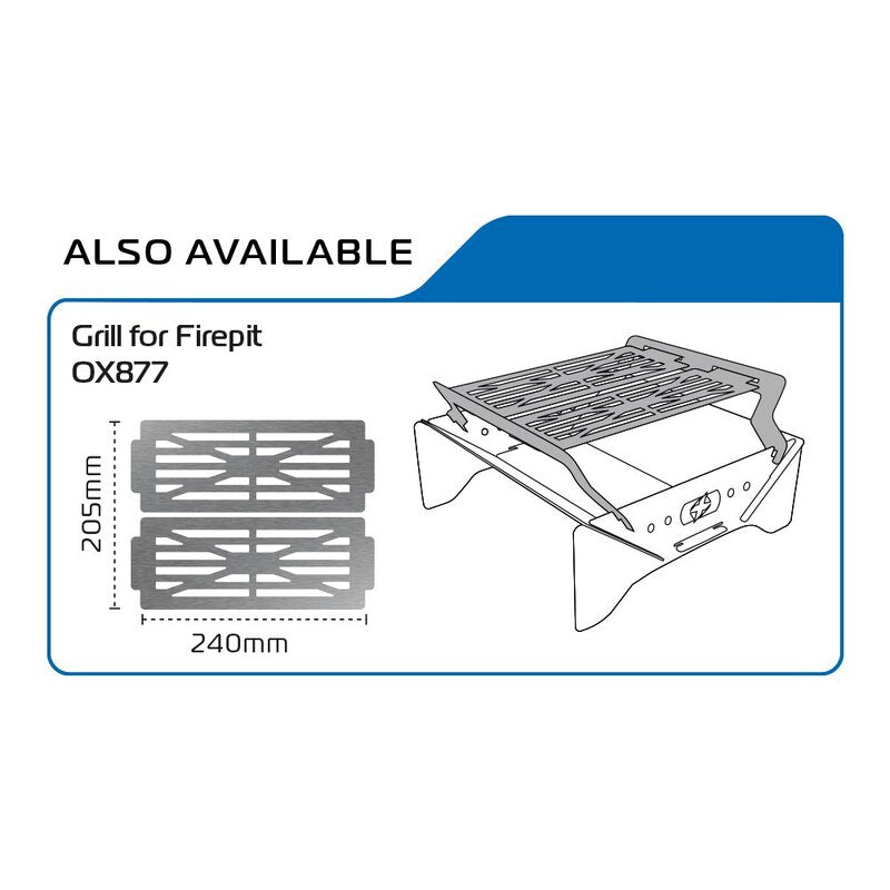 OXFORD Fire Pit incl. Bag
