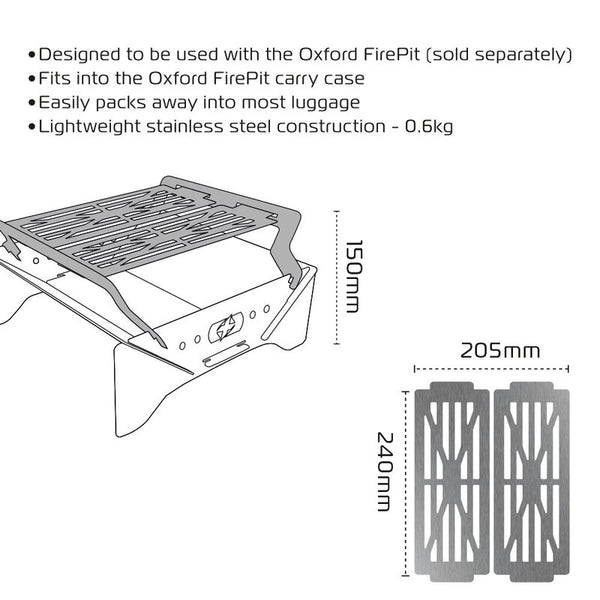 OXFORD Grill für FirePit