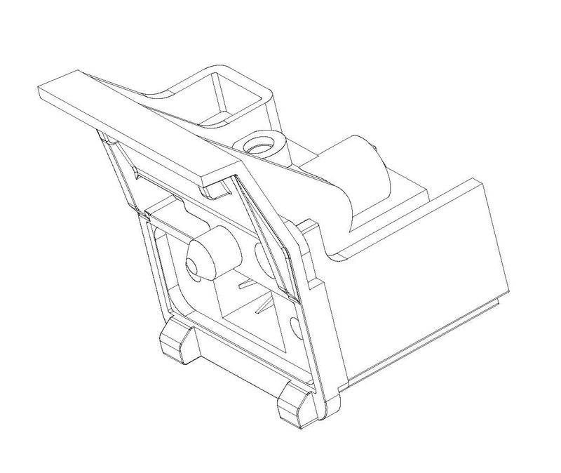 POLINI E-Bike Battery Lock 880W Can W/Key