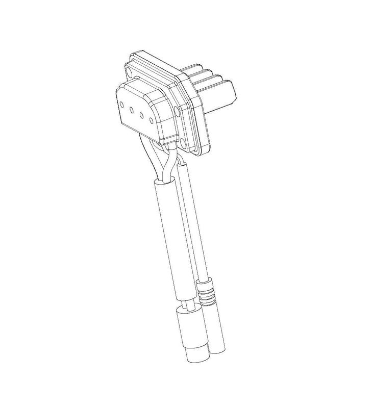 POLINI E-Bike Battery Conector 110mm 500W Evo
