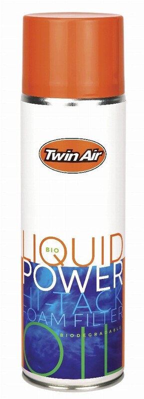 TWIN AIR Bio Liquid Power Foam Filter Oil - Spray 12x500ml