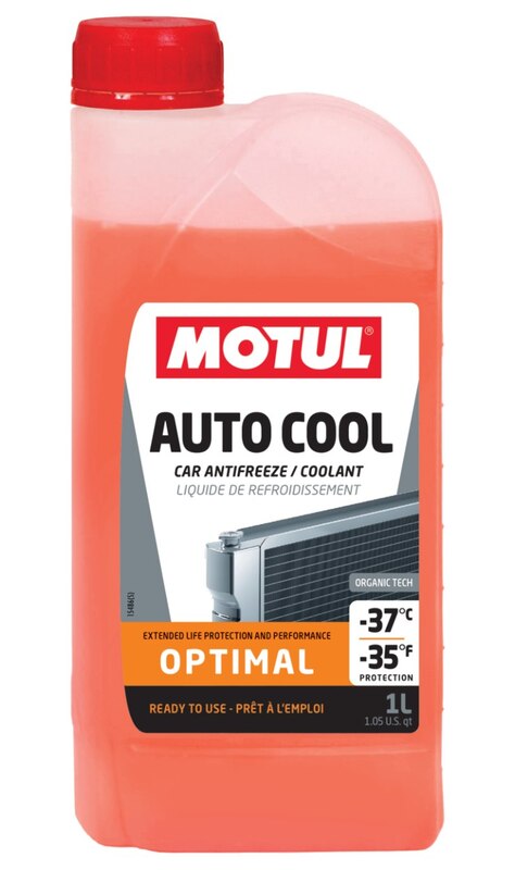 MOTUL Autocool Optimal -37Â°C Coolant - 12x1L