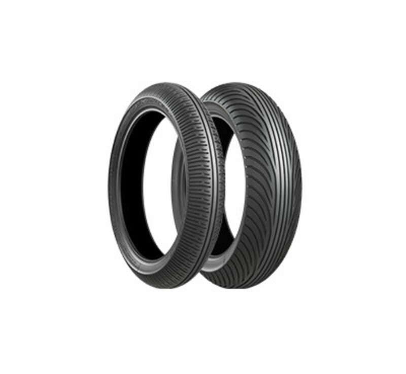 BRIDGESTONE Tyre BATTLAX W01 RAIN SOFT FRONT 110/590 R 17 NHS TL