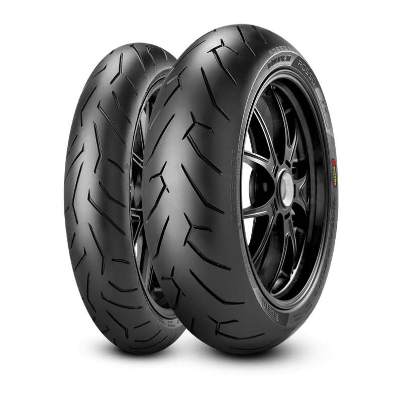 PIRELLI Tyre DIABLO ROSSO II (F) (K) STD + Kawasaki 120/70 ZR 17 M/C (58W) TL