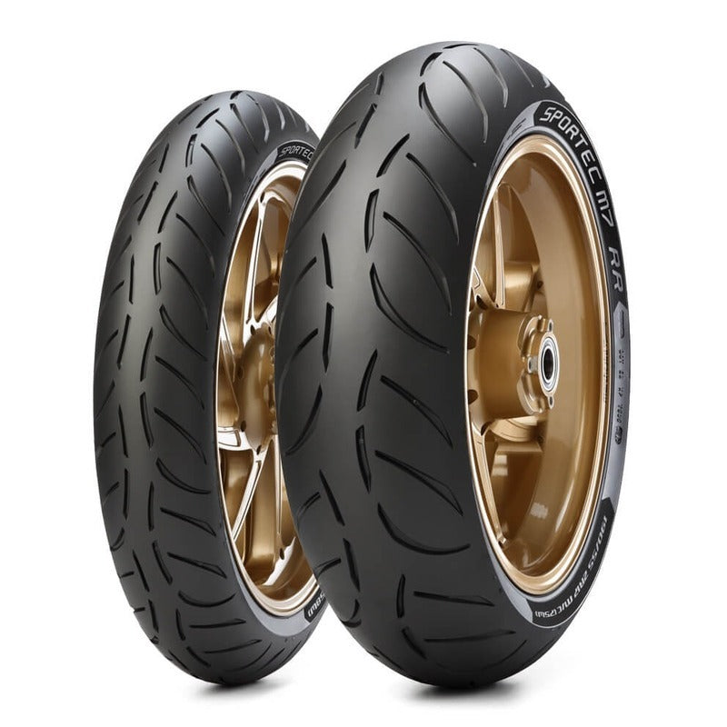 METZELER Tyre SPORTEC M7 RR (F) (M) STD + BMW S1000R, KTM 690 Duke/1290 Superduke R 120/70 ZR 17 M/C (58W) TL - 9000498