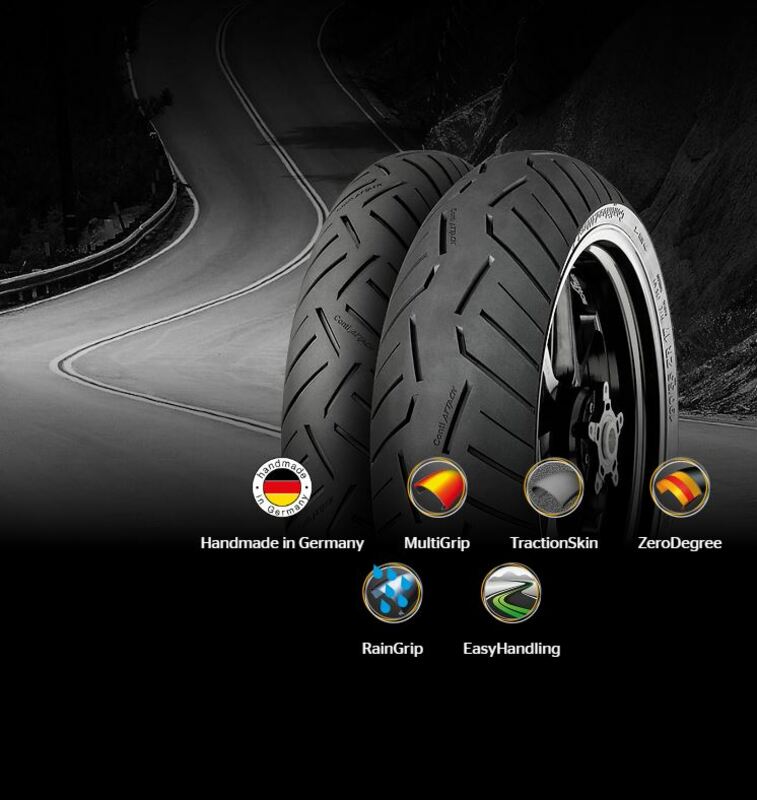 CONTINENTAL Tyre CONTIROADATTACK 3 110/80 R 19 M/C 59V TL