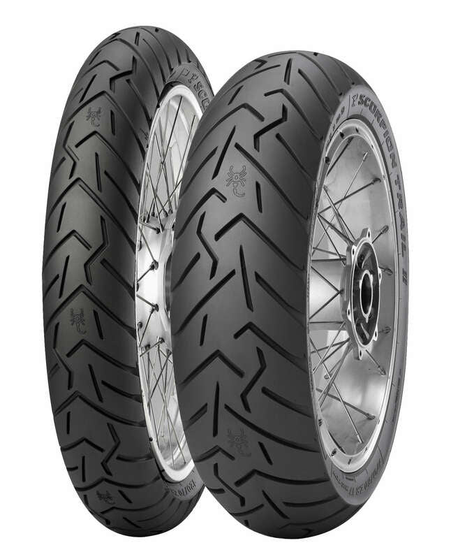 PIRELLI Tyre SCORPION TRAIL II (F)(D) STD + Ducati Multistrada Enduro 120/70 ZR 19 M/C 60W TL