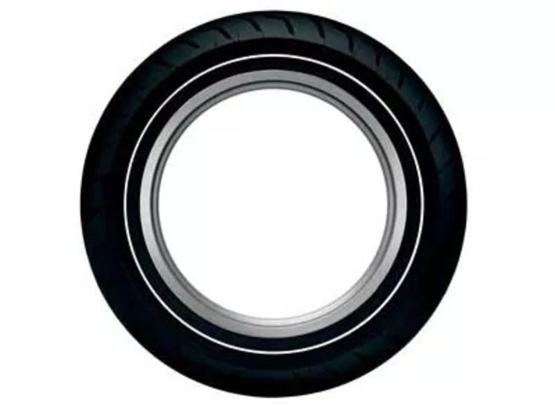 DUNLOP Tyre AMERICAN ELITE NW Narrow-White-Sidewall MT90 B 16 M/C 74H TL