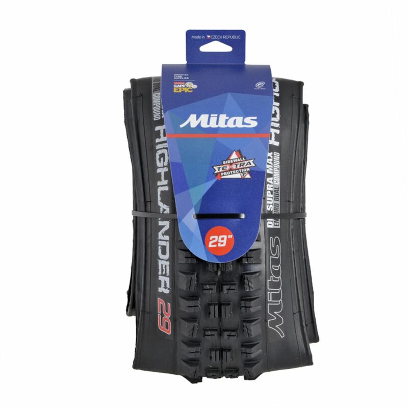 MITAS Tyre Highlander R02 29X2,45 Folding Dh Supra Max Textra Edc-Dual Comp.
