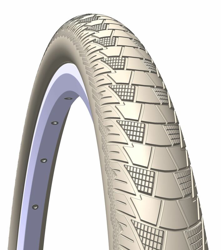 MITAS Tyre Cityhopper V99 28X2.0 Cream. Aps + Rs