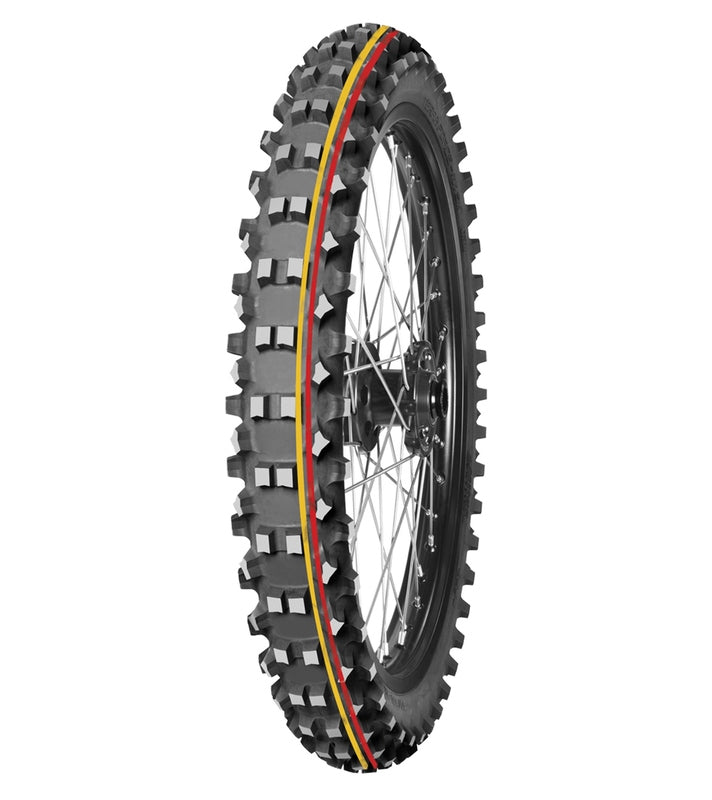 MITAS Tyre TERRA FORCE-MX SM 70/100-14 40M TT SOFT TO MEDIUM RED YELLOW